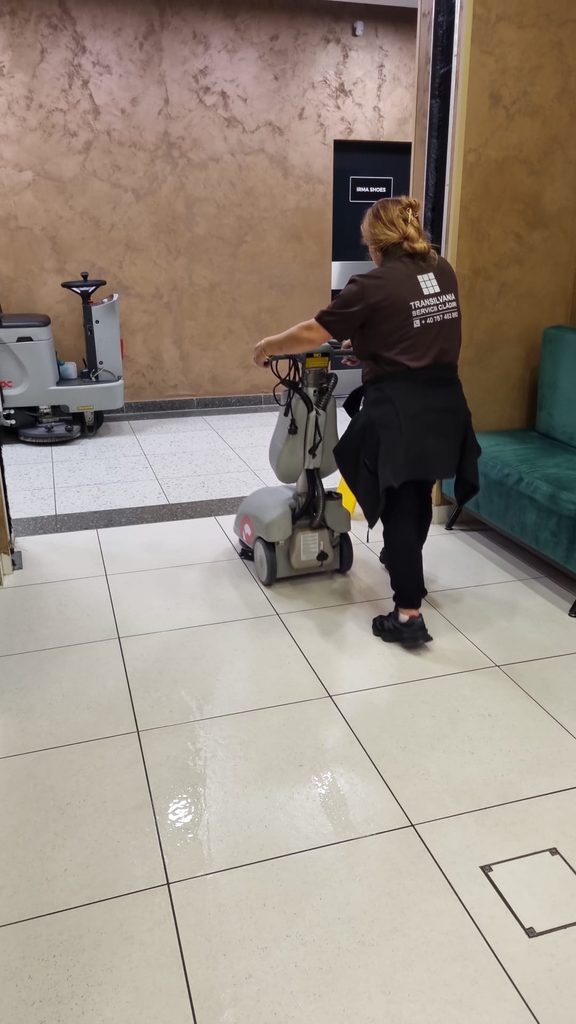 Curățenie în centre comerciale iarna: plan, frecvențe și KPI