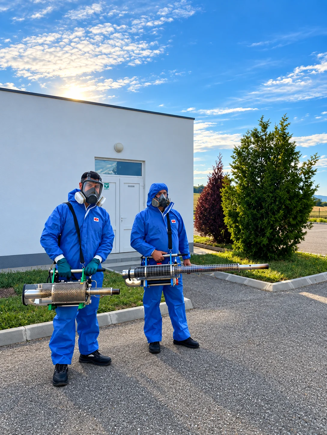Echipă TSC Pest Control pentru servicii profesionale DDD
