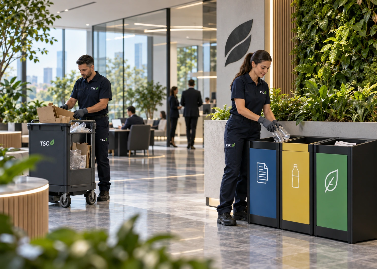 Colectare selectivă și management intern al deșeurilor