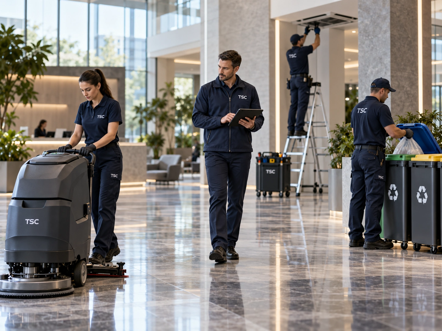 Evaluare operațională TSC într-un obiectiv comercial