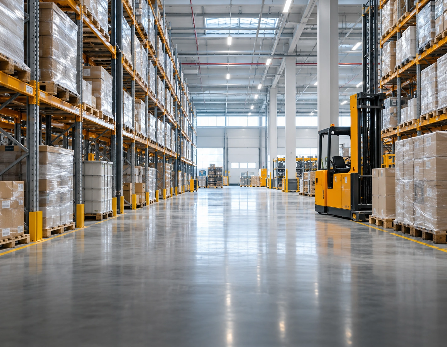 Curățenie specializată pentru hale industriale și logistică