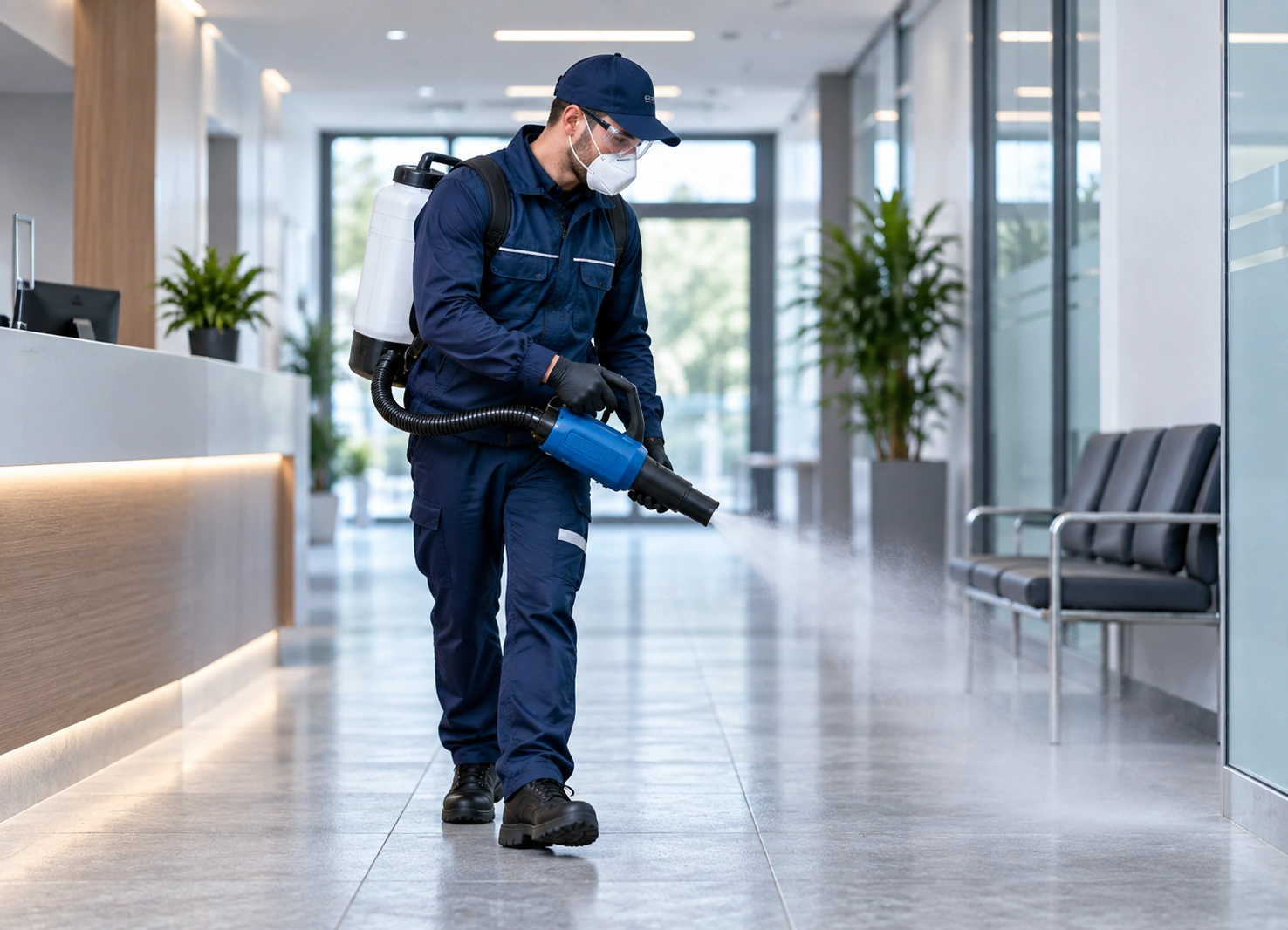 Servicii de control dăunători pentru clădiri de birouri