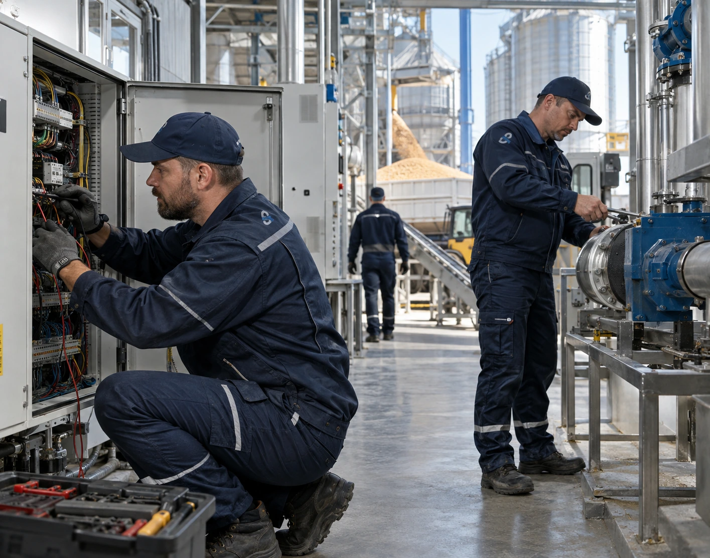 Mentenanță tehnică în agroindustrie