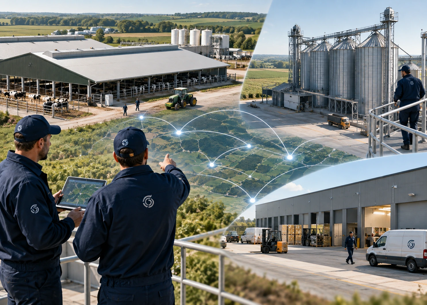 Servicii multisite pentru ferme și locații agroindustriale