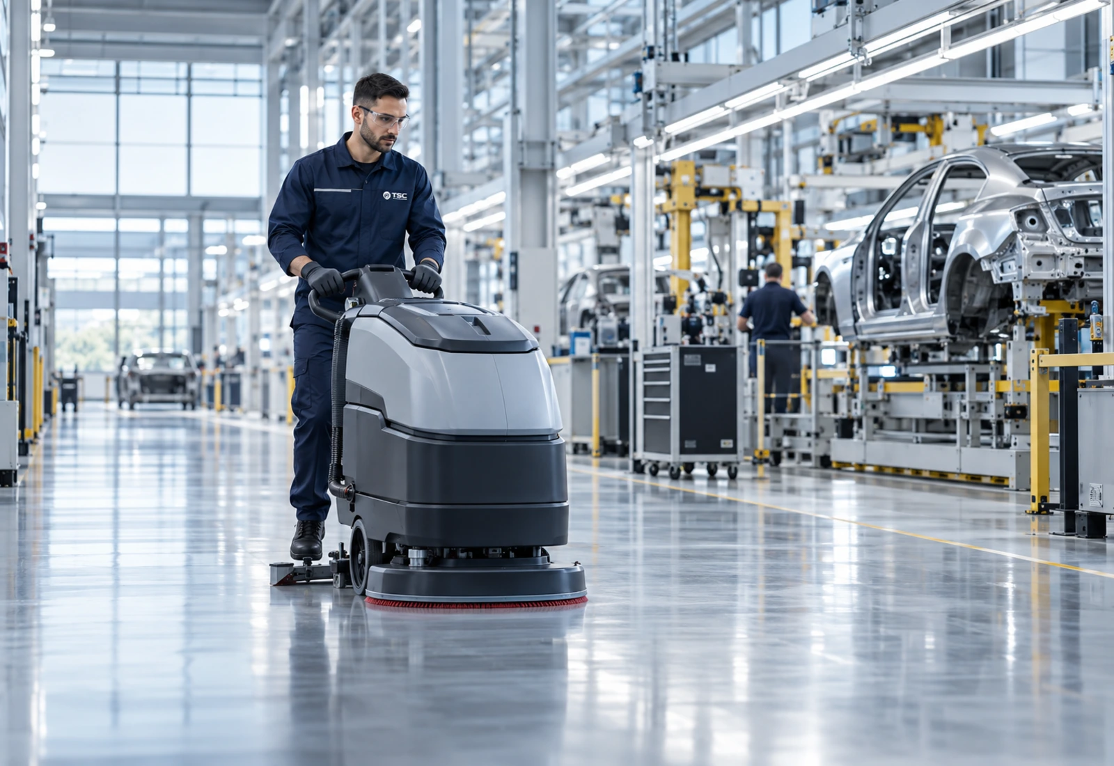 Facility services TSC într-o fabrică automotive modernă