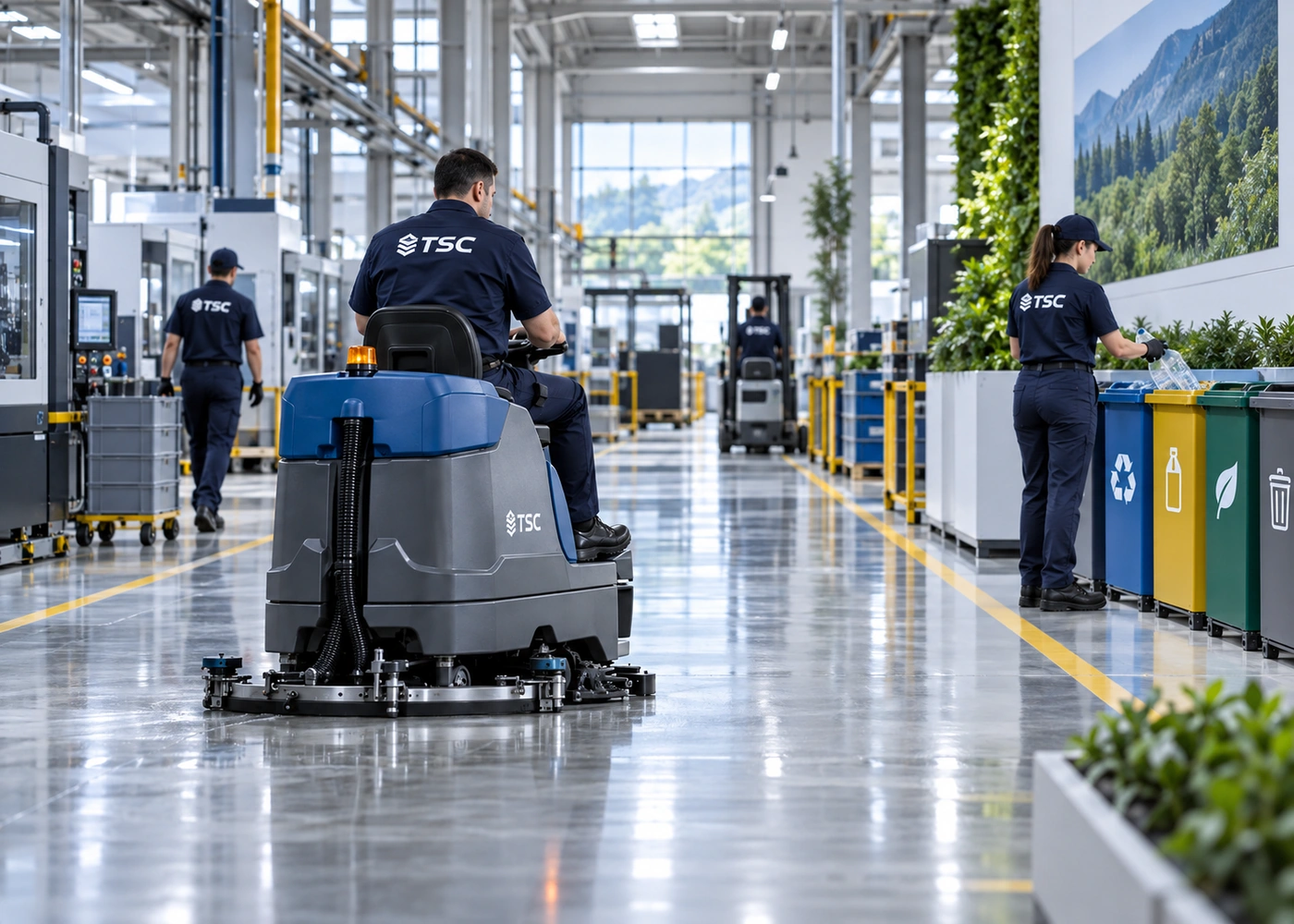Sustenabilitate și eficiență în facility management industrial