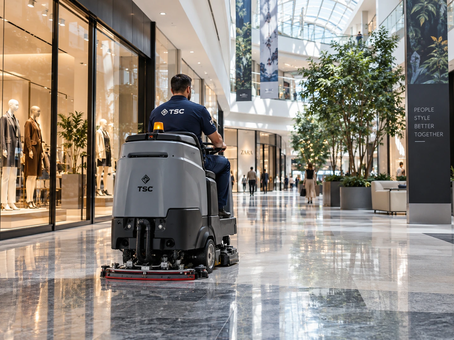 Operator TSC în centru comercial – servicii integrate pentru retail și mall-uri