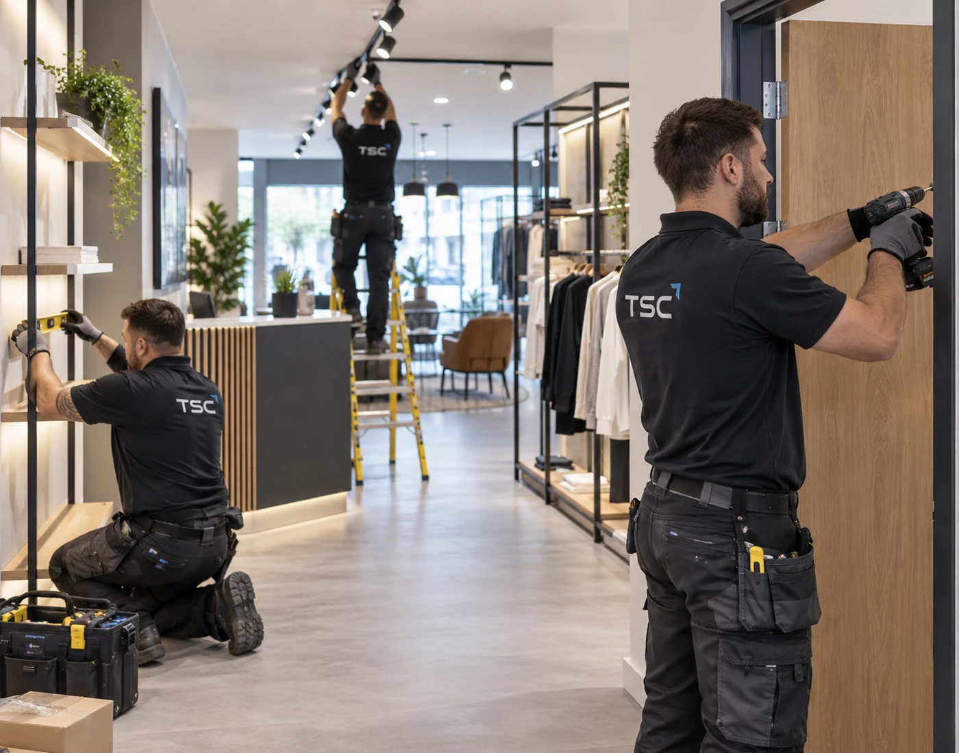 Fit-out și small works pentru spații comerciale și birouri