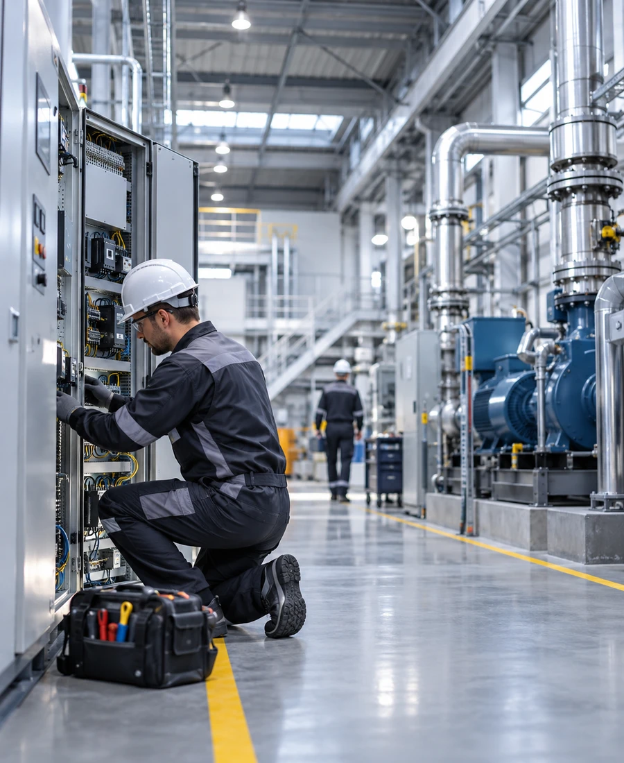 Mentenanță tehnică pentru clădiri industriale