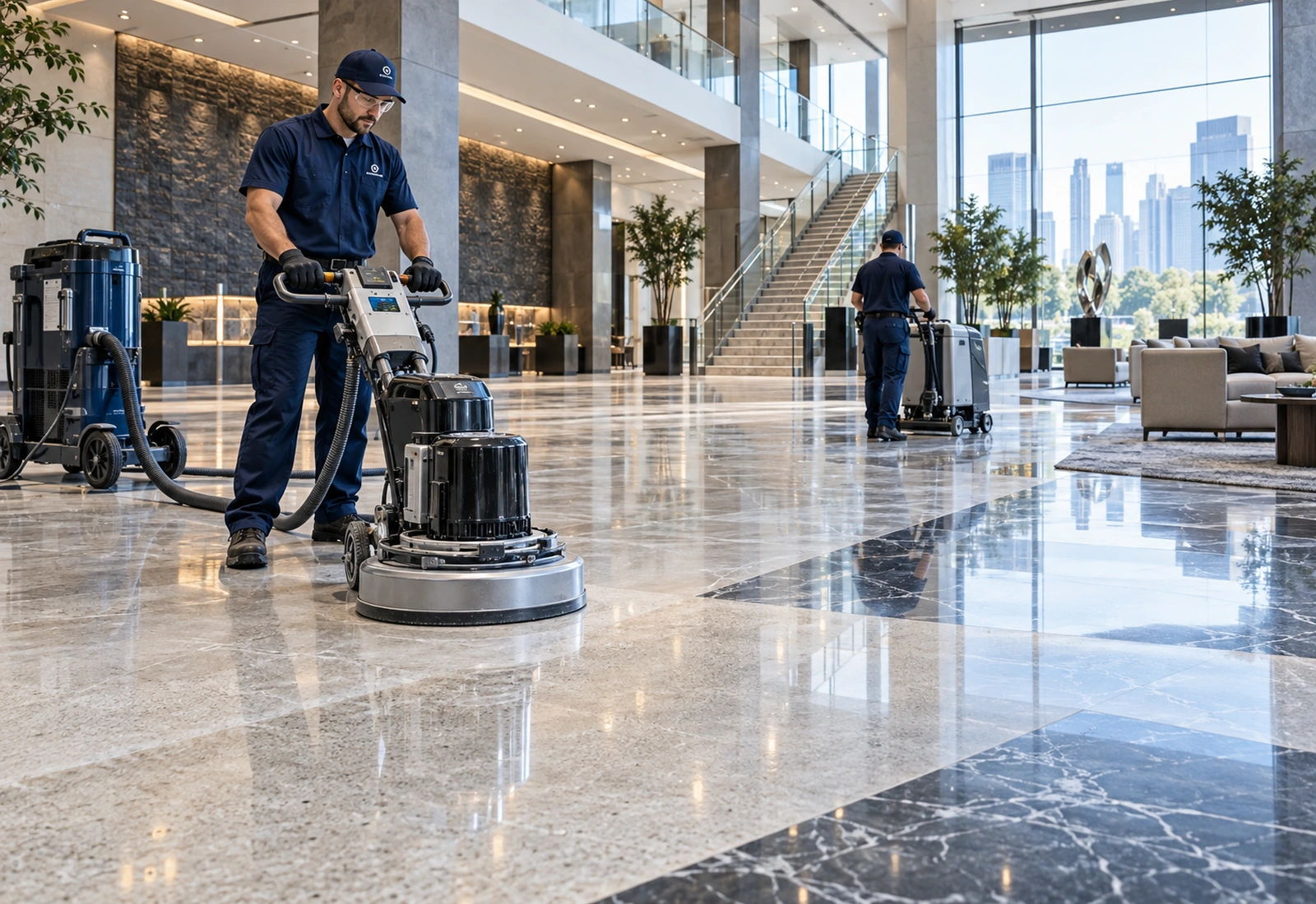 Recondiționare profesională pardoseli TSC Floor Care & Restoration