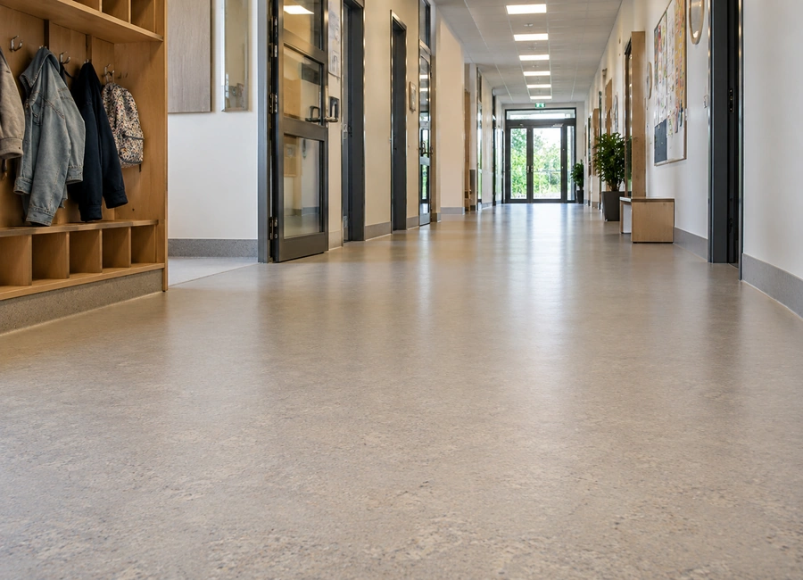 Linoleum natural - întreținere și recondiționare TSC