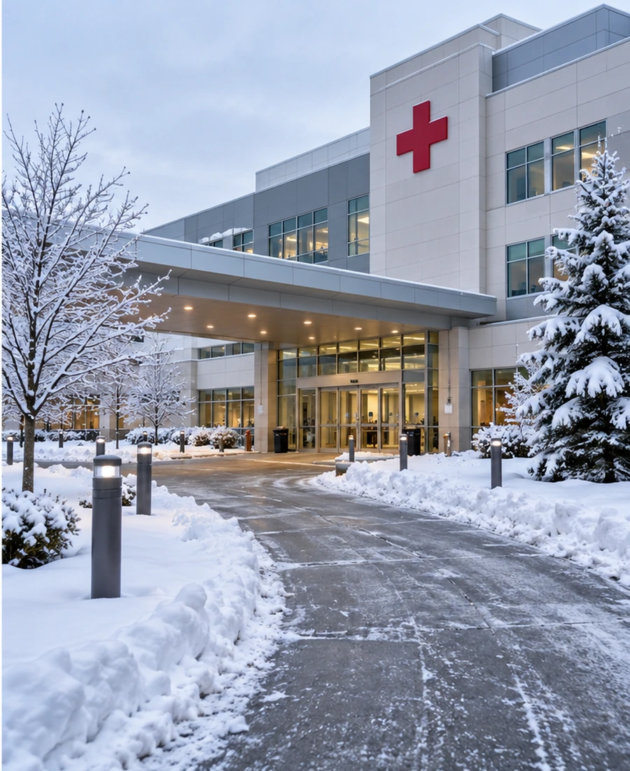 Deszăpezire instituții și unități medicale
