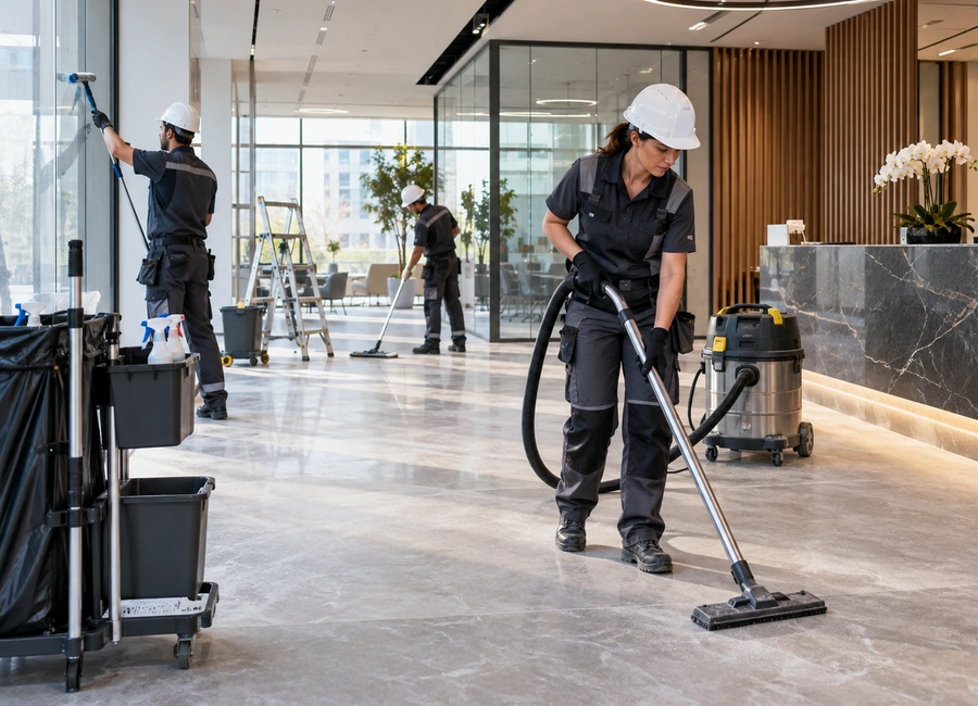 Post-construction cleaning TSC